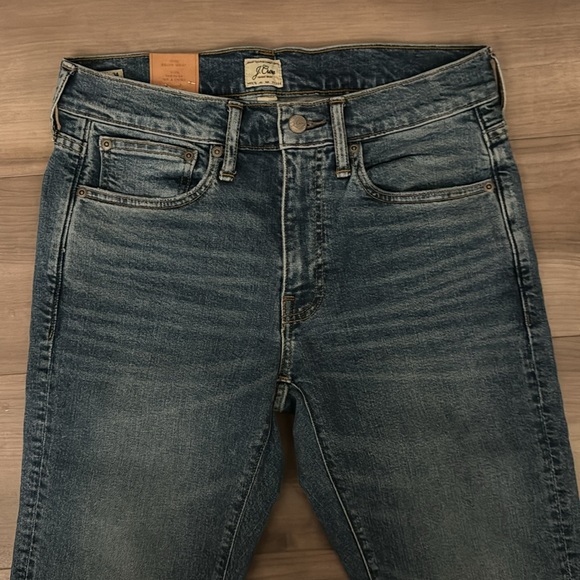 New JCrew 484 Men’s Jeans - 30 X 34, Slim Fit, Narrow Legs - Picture 2 of 6